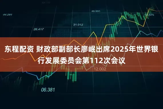 东程配资 财政部副部长廖岷出席2025年世界银行发展委员会第112次会议